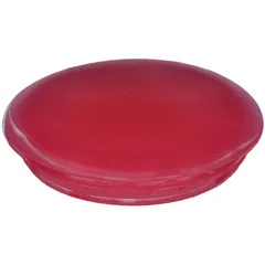 Verschlusskappe Bremsankerplatte Leleu rot hinten für Puch Maxi, X30, LG1, LG2 IP44243