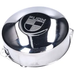Limadeckel Lichtmaschinendeckel / Zündungsdeckel verchromt mit Puch-Logo für Puch Maxi IP44255