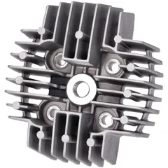 cylinder head 45mm 68.4cc aluminum w/ short cooling fins for Puch Maxi, X30 Automatic IP44298