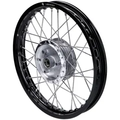 Speichenrad 1,60 x 16 Aluminium schwarz für Simson S50, S51, S53, S70, S83, KR51/1, KR51/2 Schwalbe, SR4-1 Spatz, SR4-2 Star, SR