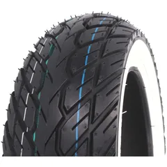 tire Kenda K418 120/70-10 54M TL whitewall / white sidewall KD39712