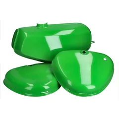 Kraftstofftank Benzintank und Seitendeckel Set saftgrün für Simson S50, S51, S70 KIT.C.40551-6018