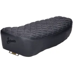 Sitzbank Kit Schmitt Raute gesteppt, schwarz / grau für Simson S50, S51, S70 KIT.F.52587