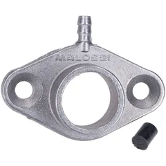 Vergaser Anbauflansch Malossi für 24mm Klemmflansch PHBG 19A gerade für Kymco SF10, SYM, PGO, Honda M.0218493