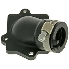 intake manifold Malossi NBR 21mm inner diameter, 23mm carburetor connection for Minarelli horizontal, CPI, Keeway, 1E40QMB M.028