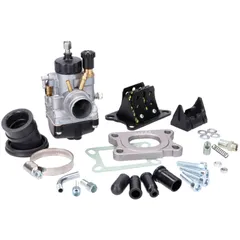 Membrankasten Vergaserkit Malossi PHBG 21 mit Membranblock für Minarelli AM, Derbi D50B, EBE, EBS M.1613524