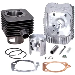 Zylinderkit Malossi Racing 73ccm 46,5mm 12mm Kolbenbolzen für Piaggio Bravo, Boxer, Si, Ciao, Grillo, Superbravo, Boss, Italjet