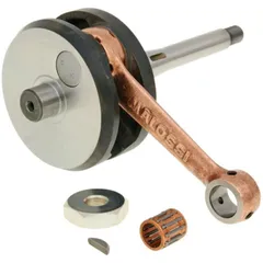 crankshaft Malossi RHQ 10mm piston pin 43mm stroke for Piaggio, Vespa mopeds M.537313