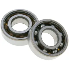 crankshaft bearing set Malossi MHR open 20x47x14 SKF 6204 TN9/HN3 C4 for Minarelli, Derbi EBE, EBS, D50B0 M.6616065E