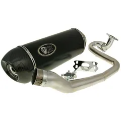 exhaust Turbo Kit GMax Carbon H2 4T for China GY6 125/150cc M4T34-H2
