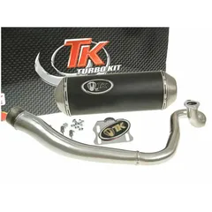 Schalldämpfer Auspuff Turbo Kit GMax 4T für Chinaroller GY6 125/150ccm M4T34-N