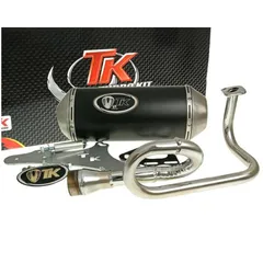 Schalldämpfer Auspuff Turbo Kit GMax 4T für GY6, 139QMB 50ccm 4T M4T61-N