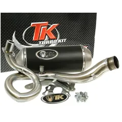 Schalldämpfer Auspuff Turbo Kit GMax 4T für Vespa LX, LXV, S 125, 150 4T AC 09-13 M4T67-N