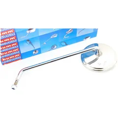 Mirror bumm stainless steel left M8 110mm for Kreidler Florett RS, RMC, Hercules, Puch, Zündapp MG00000118