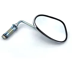 Mirror bumm chrome left planes glass straight bar for Hercules, Miele, DKW, NSU, Zündapp, Kreidler, Puch MG00000123