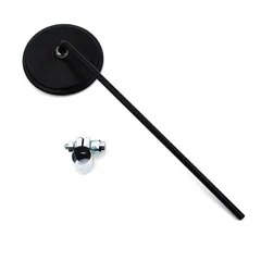 Mirror bumm matt black 110mm with clamp 22mm for Zündapp, Kreidler, Hercules, Miele, DKW, NSU, Horex, Puch, Gritzner MG00000125