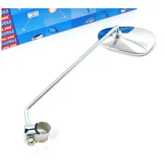 Mirror bumm handlebar curved 120x75mm 265mm With clamp 22mm for Zündapp, Hercules, Kreidler, Miele, DKW, NSU, Gritzner, Puch MG0