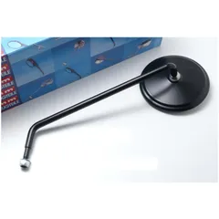 Mirror bumm Left Matt Black M8 x 15mm for Zündapp CS, CX, Hercules K 50 Ultra, MK, Super MG00000179