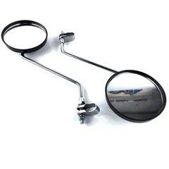 Mirror round 110mm with clamp 22mm for Zündapp, Hercules, Puch, KTM, DKW, Simson, Rixe, Kreidler MG00000190