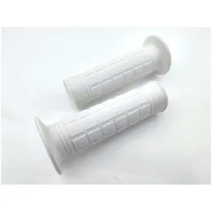 Rubber grip LUSITO white 22/24mm 110mm for Zündapp, Kreidler, Hercules, Puch, Simson MG00000392