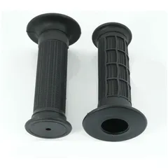 Grip covers rubber 115mm 22/24mm black for Zündapp, Kreidler, Hercules, Puch, KTM, Simson, moped, mokick, mopeds MG00000442