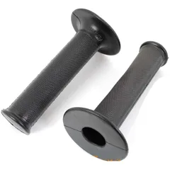 Grip set Magura rubber 125mm 22mm 24mm black for Zündapp GS, MC, KS 125, Kreidler Cross, Hercules K 50, 75 Puch Jet, Racing Miel