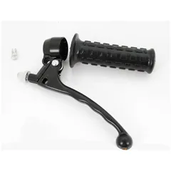 Brake lever with brake lever and grip rubber black for Tomos A 3, 35, Puch Maxi, Zündapp, Kreidler, Hercules MG00000546