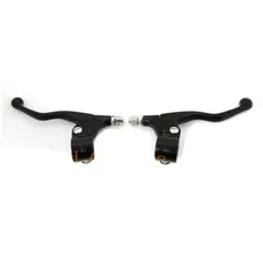 Clutch lever brake lever aluminum black 140mm for Zündapp, Kreidler, Hercules, Puch, Miele, DKW, NSU, KTM MG00000596