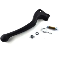 Lever Magura plastic black with spring and mounting material for Hercules, Puch, DKW, Zündapp, Kreidler, KTM MG00000612