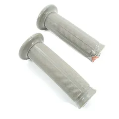 Handle rubber 110mm 22/24mm gray for Hercules MK 50 Prima M, Kreidler Florett Eiertank LF LH Flory MF MP, Zündapp GTS C Combinet