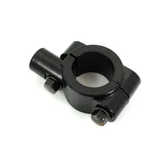 Mirror holder black 22mm M8 right-hand thread for Honda, Kawasaki, Suzuki, Yamaha, Zündapp, Kreidler, Hercules, moped, moped, mo