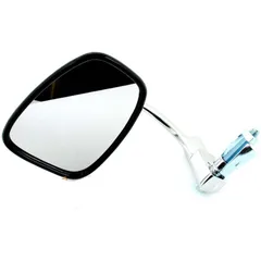 Mirror left 120x90mm 120mm rod for Zündapp, Kreidler, Puch, DKW, Miele, NSU, Simson, Hercules, moped, moped, scooter MG00000735
