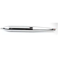 Auspuff Jamarcol Zigarrenform 28mm Chrom 690mm für Kreidler Florett Eiertank, Büffeltank, TS, RMC, Flory, Zündapp, Hercules, Puc