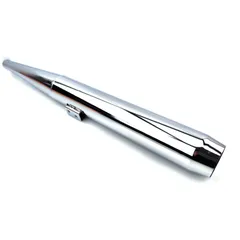 Exhaust Jamarcol chrome 700mm 70mm for Kreidler Florett LF, LH, RMC, Flory, Zündapp CS, KS, GTS, ZD, Hercules, Puch MG00001128