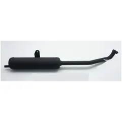Auspuff Sito Schwarz 22mm für Piaggio SI, KS, FL2, BOOS, SI Mofa MG00001139
