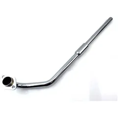 Flange manifold 26mm cylinder connection 28mm exhaust connection left chrome for Hercules, Prima MG00001146