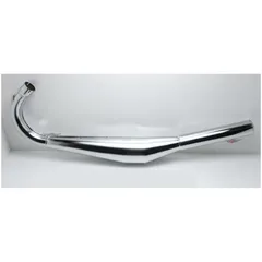 Racing exhaust chrome 36mm 820mm 51mm 90mm for Zündapp, CS, C 50 Sport, GTS, KS MG00001162