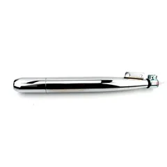Auspuff Edelstahl 535mm 60mm 28mm für Puch Monza MG00001186