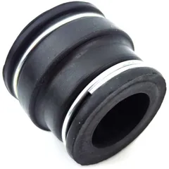 Auspuffgummi Schwarz 21/26-28/32mm für Honda MT 5, Zündapp, Kreidler, Hercules, Puch, Simson, KTM MG00001226