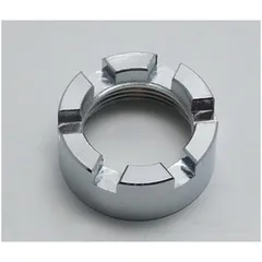 Manifold nut steel M35x2 29mm chrome for Hercules, DKW, Miele, Gritzner, Göricke MG00001245