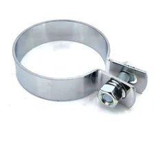 Auspuffschelle Chrom 60mm 18mm für Zündapp, Kreidler, Hercules, Puch, Simson, KTM, DKW, Miele, Göricke, Gritzner, Zündapp Bergst
