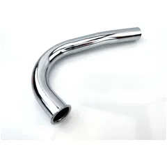 Exhaust manifold chrome 32mm 250mm 1 bend right for Miele K, DKW, Göricke, Gritzner, KTM, Hercules MK K MG00001410