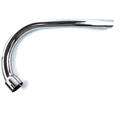 Exhaust manifold steel 32mm cylinder connection 26mm exhaust connection 300mm length for Zündapp ZD 40, 25, 50 TS Type 446 MG000