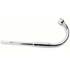 Auspuffkrümmer Chrom 36mm Zylinderanschluss 26mm Auspuffanschluss 420mm Länge für Zündapp, CS 25 MG00001427