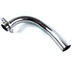 Auspuffkrümmer Stahl 32mm Chrom für Hercules K 50 RE RL Sport, Ultra, KX 5, Supra, KTM, DKW MG00001445