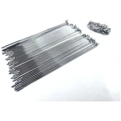 Spokes chrome 208mm with nipple 36 pieces for Puch MV, MS, DZ, VS MG00002138