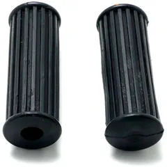 Fußrastengummi Schwarz 100mm 14mm 33mm für Kreidler, Zündapp, Hercules, Puch, Simson, Mofa, Moped, Mokick, KKR MG00002223