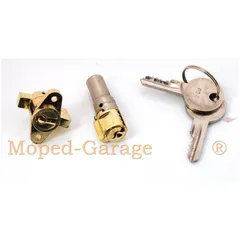 Lock set 12.5mm installation hole diameter 10mm locking bolt 37mm length for Kreidler, Florett K 54 MG00002356