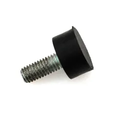 Anschlaggummi Schwarz mit Schraube für Zündapp Combinette, Super Sport Combinette MG00002449