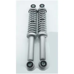 Federbein Satz Grau 290mm 8mm Buchsen 6mm Feder für Puch MV, MS, VS, VZ, M, Zündapp Bergsteiger M 25, 50 Typ 434, Hercules, Puch